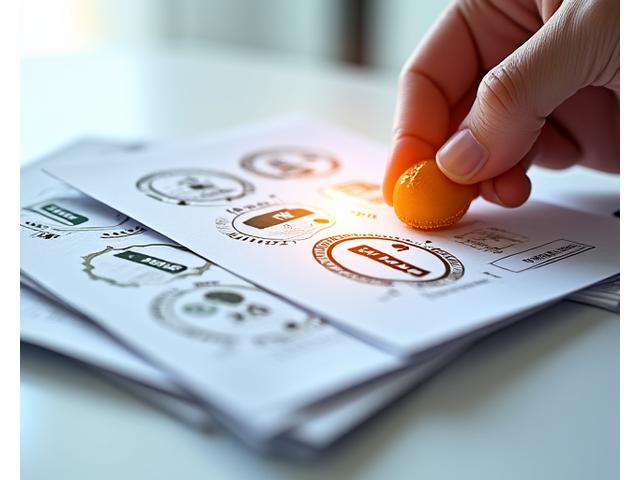 Sertifikatų ir saugumo standartų piktogramos ir dokumentai, simbolizuojantys atitiktį taisyklėms